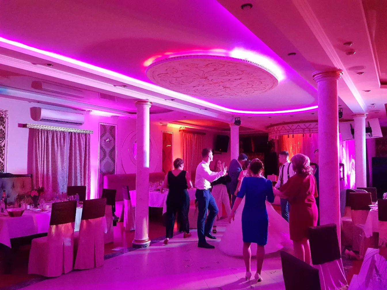 Wedding dance floor